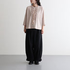 芽：フリルプルオーバー #ash rose [13262-04307]