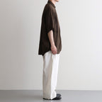 HW wide trousers #Off white [261507]