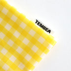 Drawstring bag #GINGHAM YELLOW [TMB-1863H]