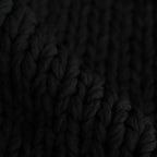 LILLIAN YARN HAND KNIT BODY BAG #black [no.6988]