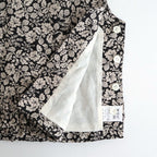 WILD BERRY FRILL DECORATION BUTTON BIB #Flax [no.7757]