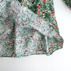 WILD BERRY FIELD LAWN GATHER SMOCK #True [no.7877]