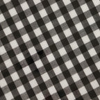 Drawstring bag #GINGHAM BLACK [TMB-1863H]