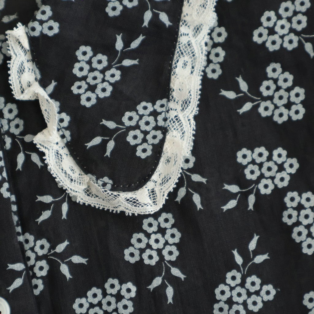 French Komon Dress #black [31-0039S]