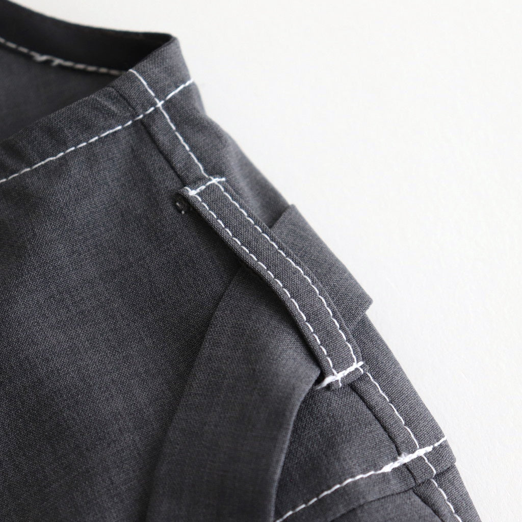 woolly like stitch dress #gray [1559-003]