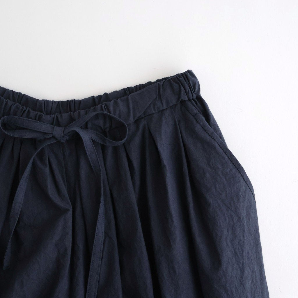 roll-up tuck pants #paper NV [KJ507SS51]