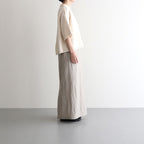 Damm Cotton Silk Half Sleeve #White [A232251TK762]