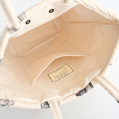 G.G.T MARCHE BAG (TALL) #Natural×Black [no.7643]