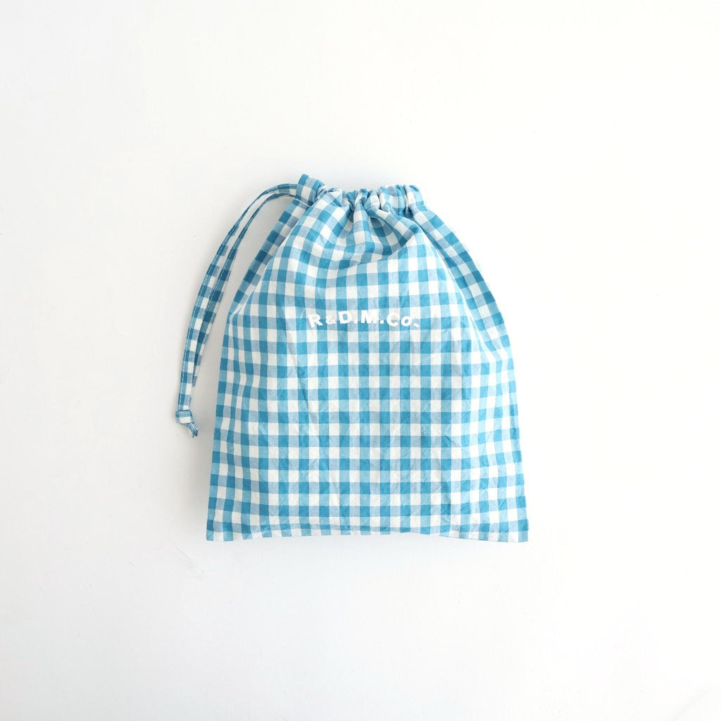 G.C. DRAWSTRING BAG (S) #Peacock [no.8070]