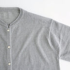 Fesca Linen Knit No Collared #GRY [A232261TK865]