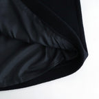 うつくしい沈黙 Collarless long coat #black [TLF-126-co002-FW]