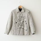 Memories quilt blouson #Light Grey [262204]