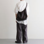 COW LEATHER ONE HANDLE BAG #8950 DK.BROWN [SVMDSH2621]