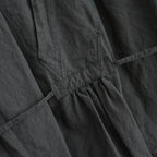 乾いた庭：レースカラーワンピース #black [13261-05111]