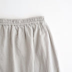 80s VOILE PLAIN WITH CUT WORK LACE EASY PANTS #9200 LT.GREY [INSL26345]