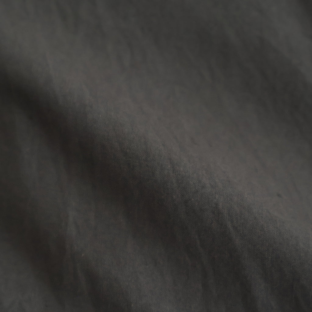 40s POPLIN PLAIN FRILL COLLAR SHIRT #9700 GREY [NSL25542]