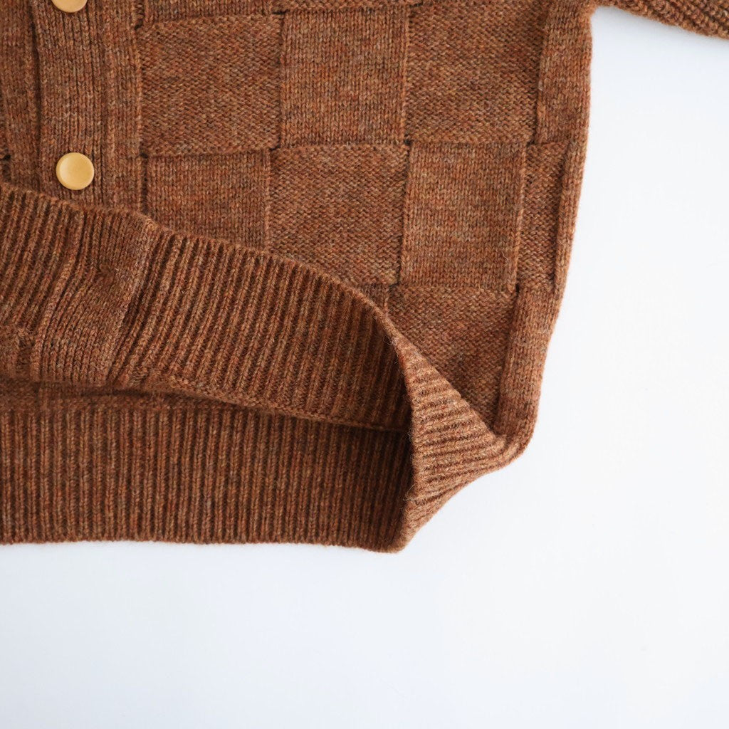 Okunensha cardigan #Brick [262803]