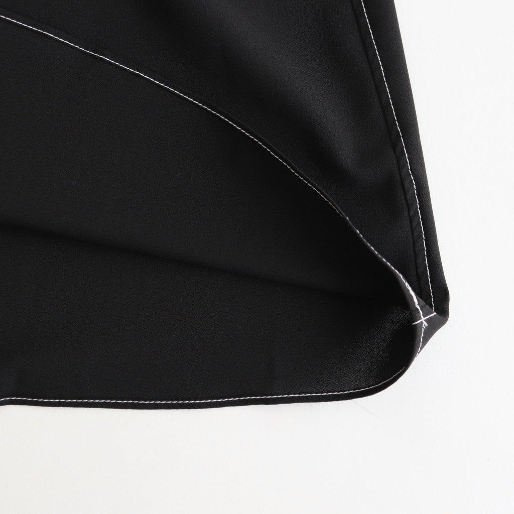 woolly like stitch dress #black [1559-003]