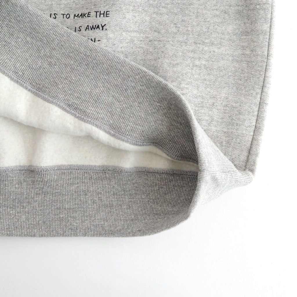 VACUUM BOY SWEAT SHIRT #Heather Gray [no.7971]