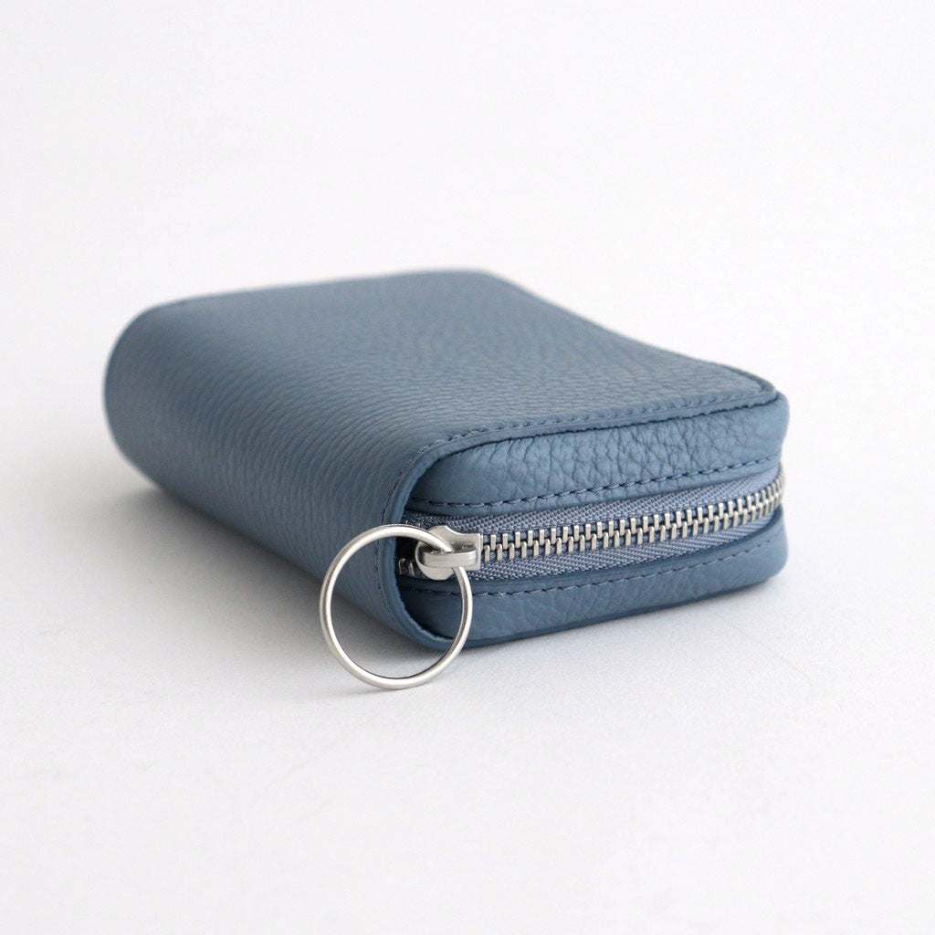 MINI ZIP #GRAIN BLUE-GREY [TMB-1916A]