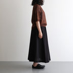 Jenner Linen Knit Crew #D.brown [A232251TK765]