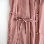静寂の欠片 Back open garher dress #Smoky Pink [TLF-126-op001-la]