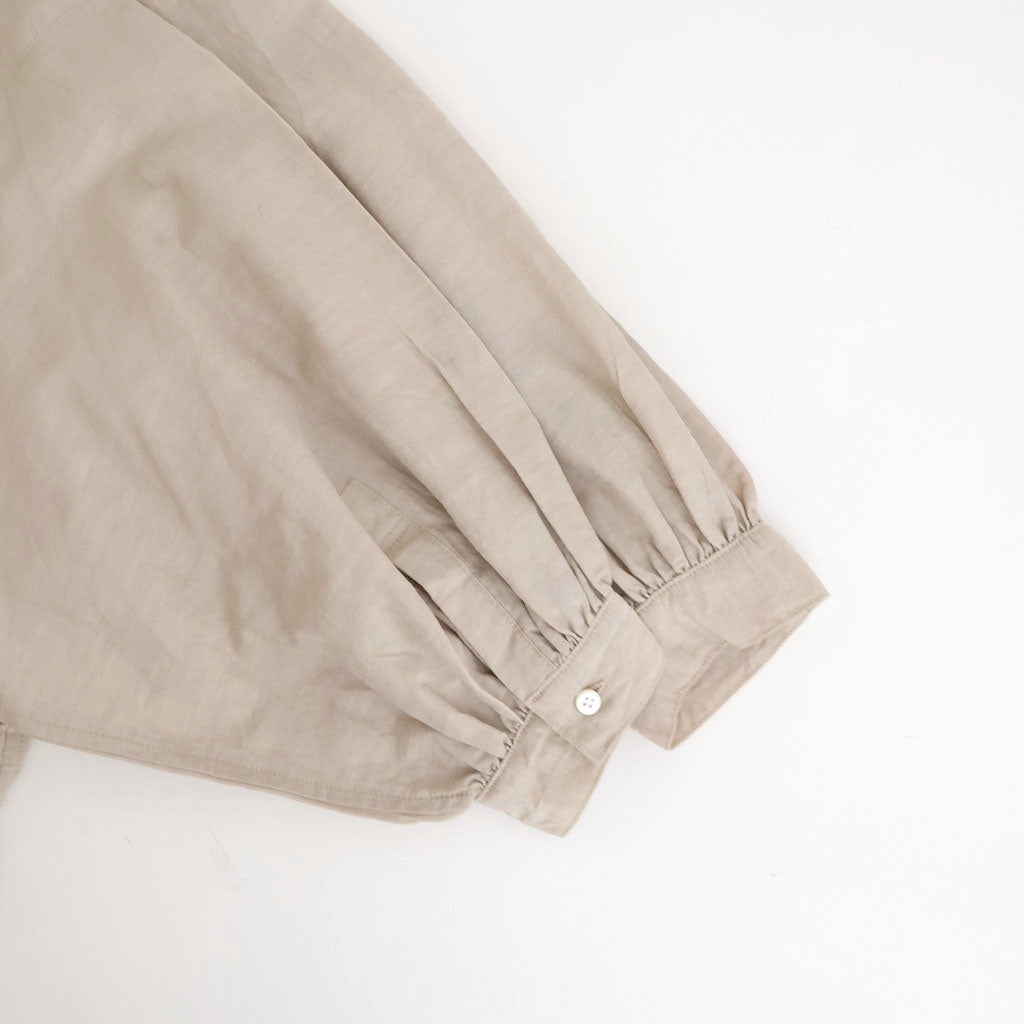 コットンキュプラリネン ガウンOP #019 グレージュ [TS260OP069]