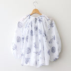 GATHER SMOCK #London Blue Willow [no.7447]
