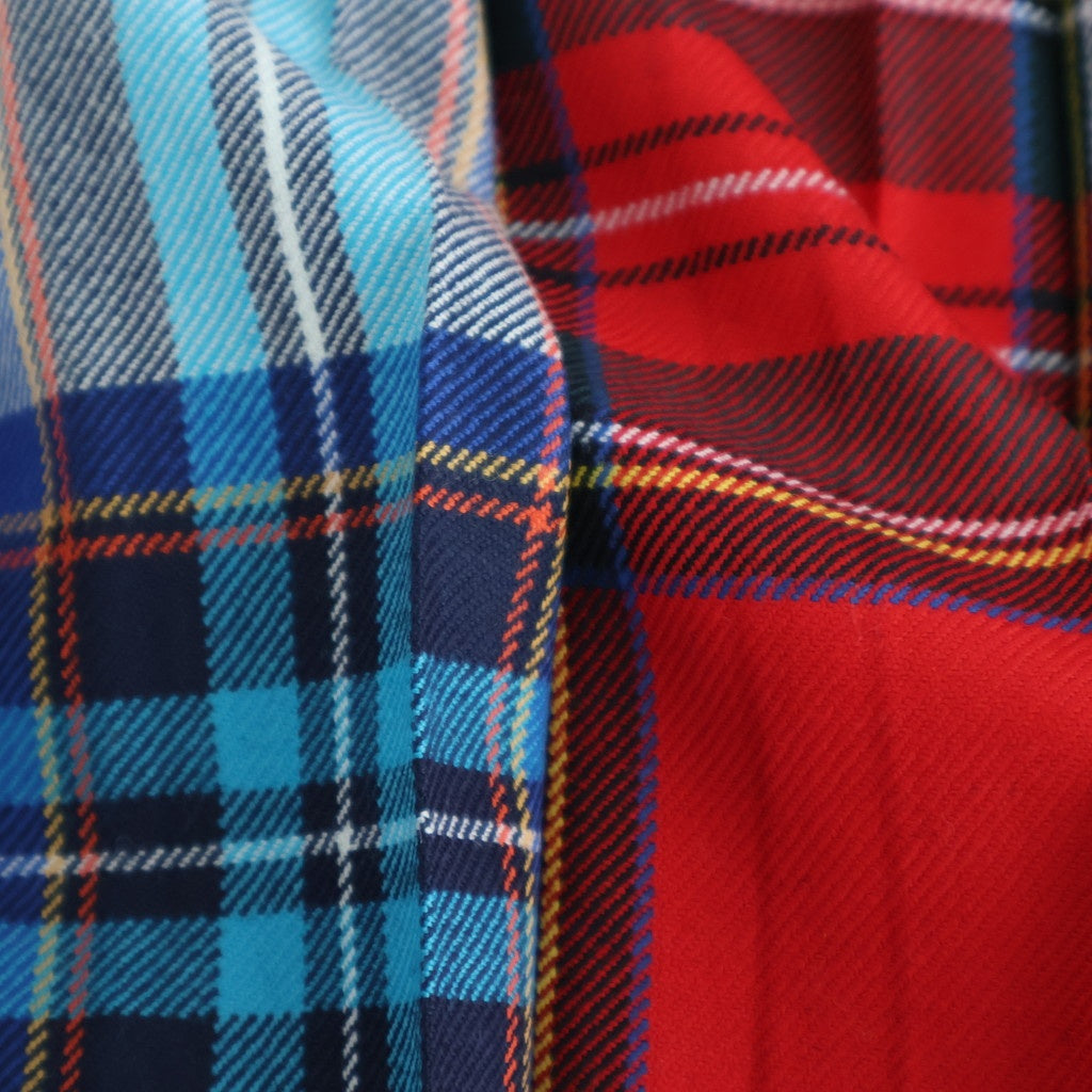 【 O'NEIL OF DUBLIN × UNFIL 】worsted wool asymmetry kilt skirt #mulch A [WVFL-UW134]