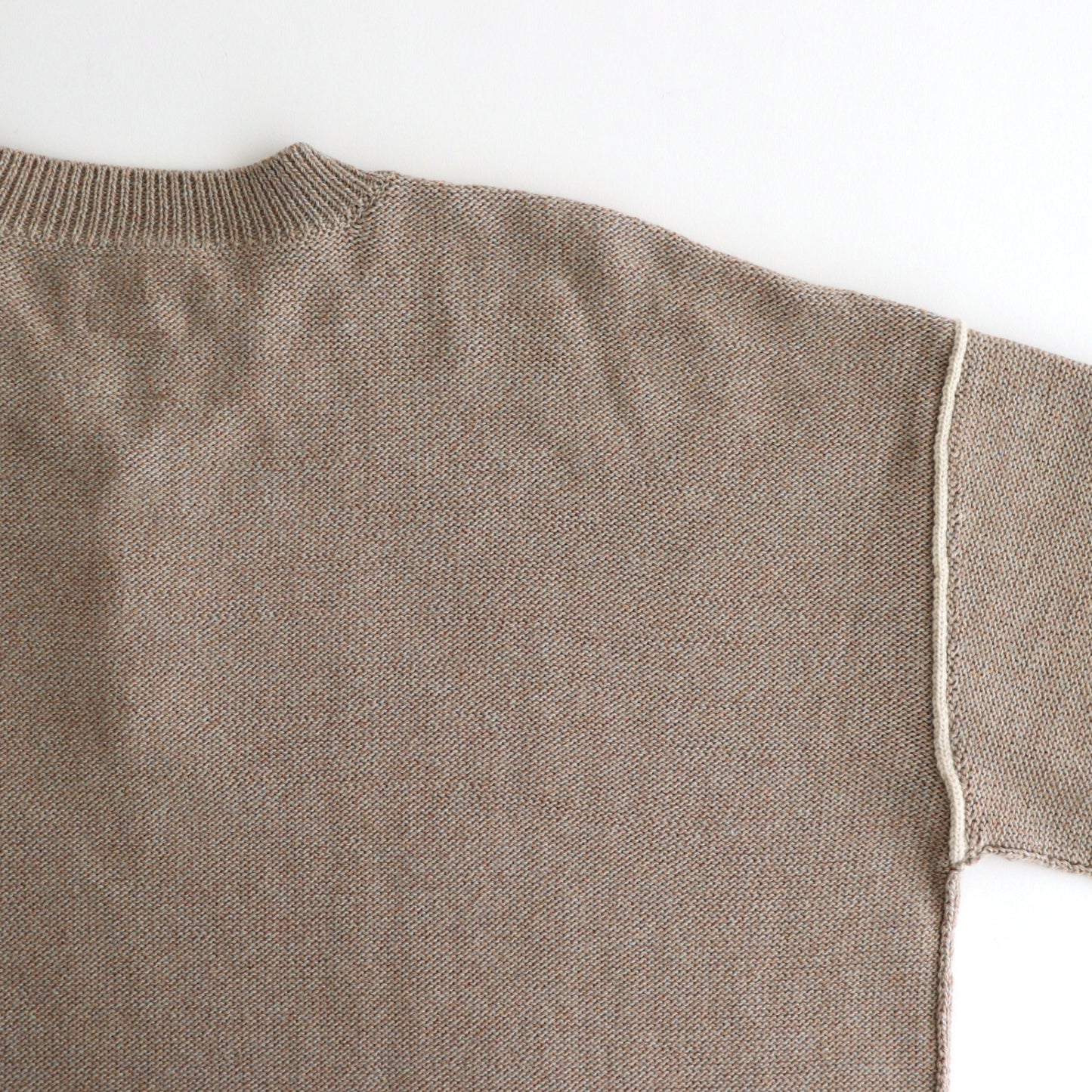 Cotton-Wool Jumper #Beige Mix [oni057]