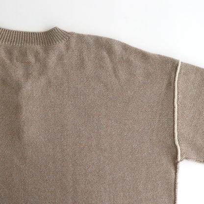 Cotton-Wool Jumper #Beige Mix [oni057]