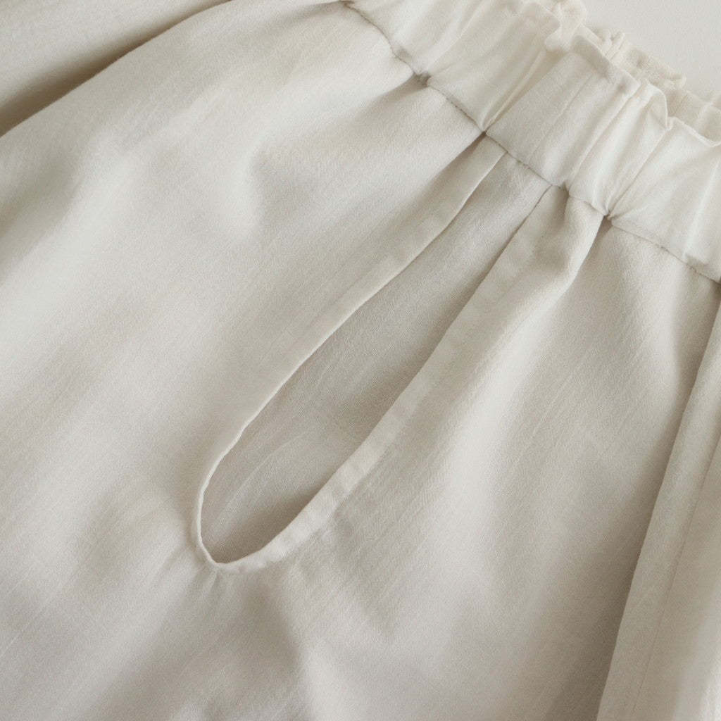 半透明の沈黙 Circular skirt #Off White [TLF-225-sk005-cdv]