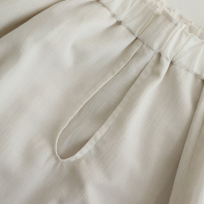 半透明の沈黙 Circular skirt #Off White [TLF-225-sk005-cdv]