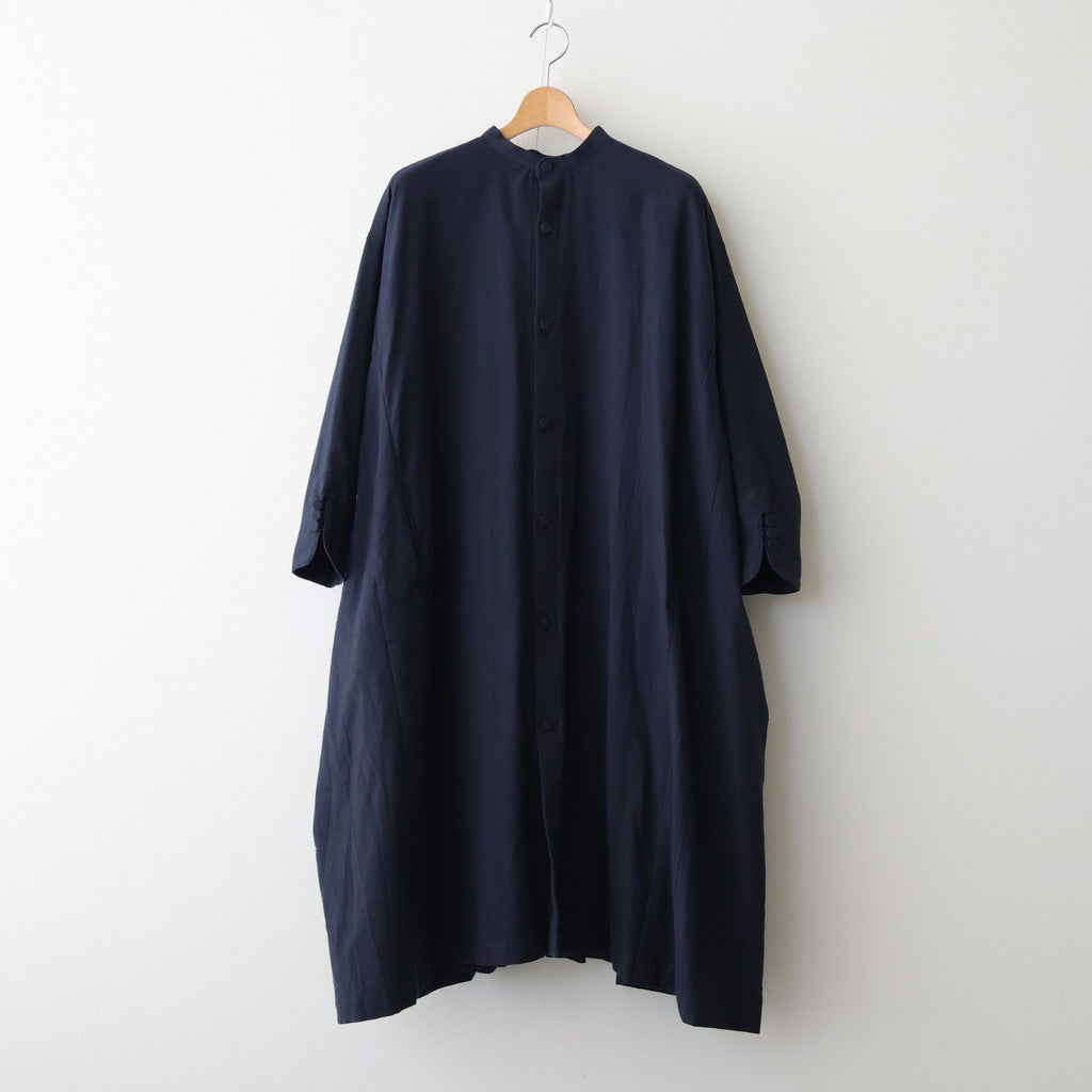 冬の肖像 Rectangle dress #black [TLF-126-op008-cst]