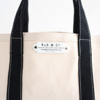 COLOR COMBINATION TOTE BAG #Black [no.8007]