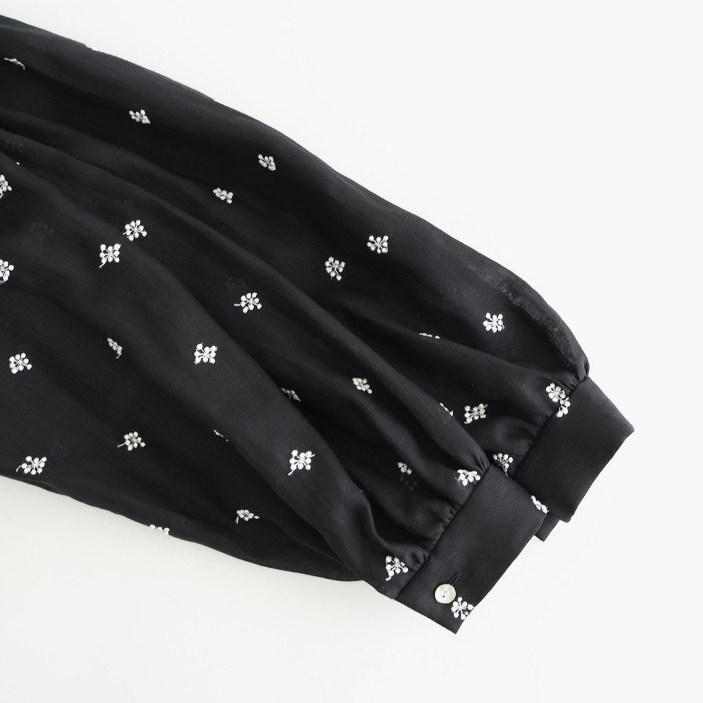 shirt blouse #ototsubu BK [KJ507SS46]
