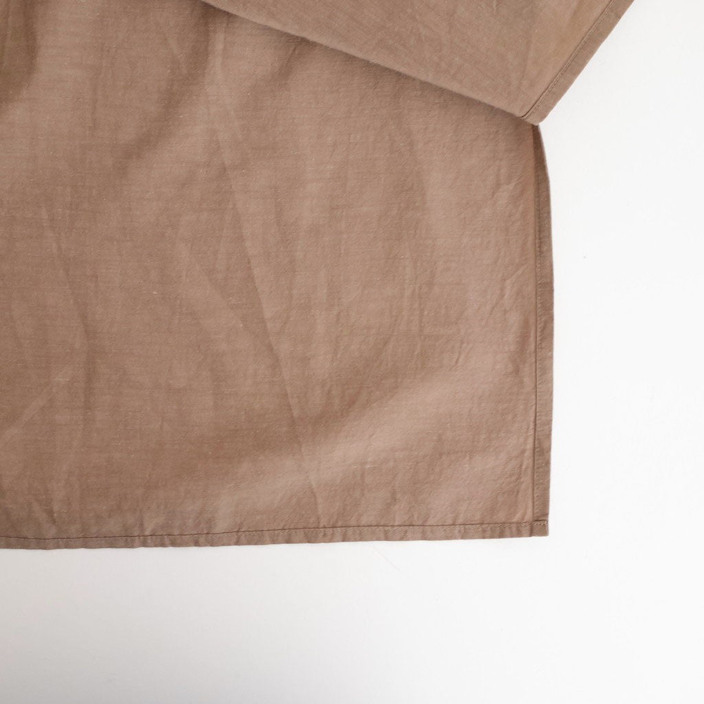 コットンキュプラリネン ガウンOP #021 モカ [TS260OP069]