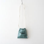 巾着POCHETTE #GINGHAM GREEN [TMB-2586H]