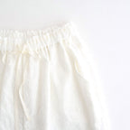 ⼼の花苑 Relaxed-fit trousers #white [TLF-226-PT007-ec]
