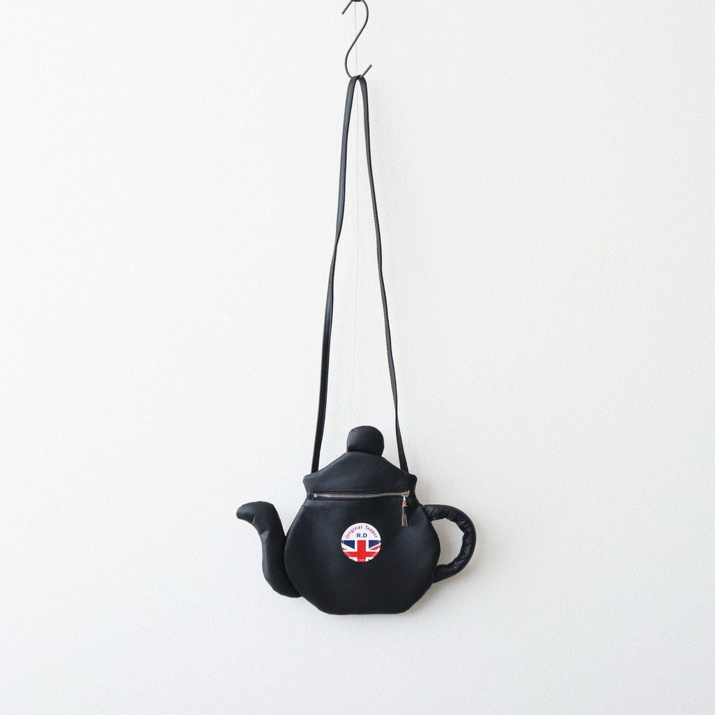 TEA POT SHOULDER BAG #Black [no.7904]