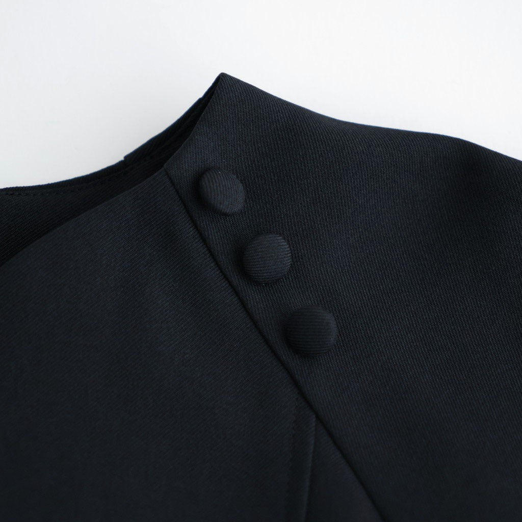 記憶の庭 Billowy sleeve dress #Black [26F-SH045-RP]