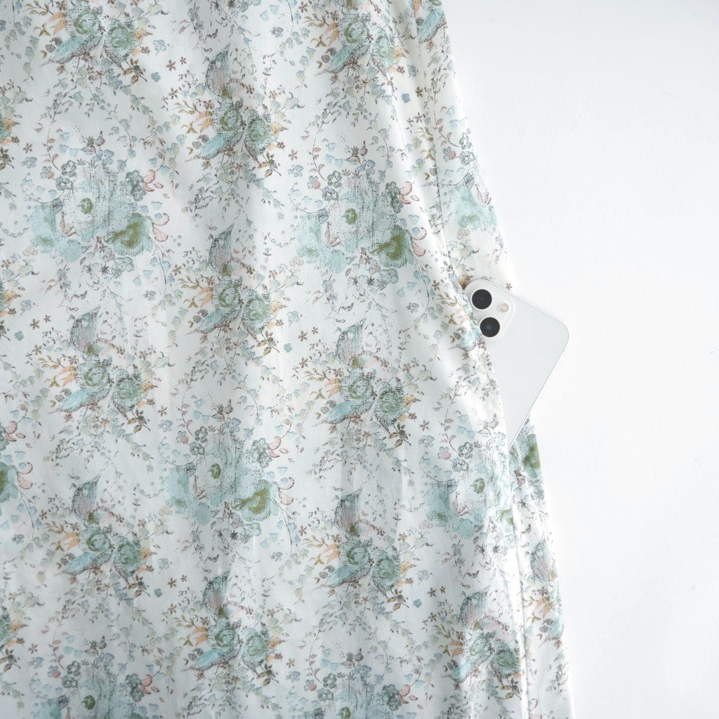 LIBERTYFABRICS Yoke dress #Keighley [26F-OP012-LP]
