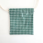 巾着POCHETTE #GINGHAM GREEN [TMB-2586H]