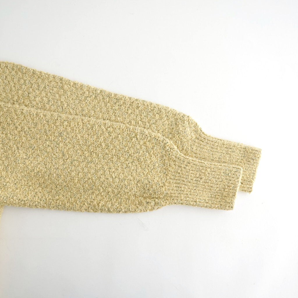 Loop-boucle pocket Cardigan #Yellow [Oni065]