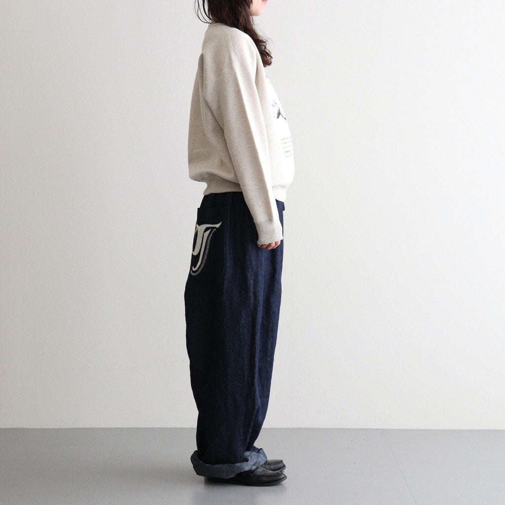 VACUUM BOY SWEAT SHIRT #Oatmeal [no.7971]