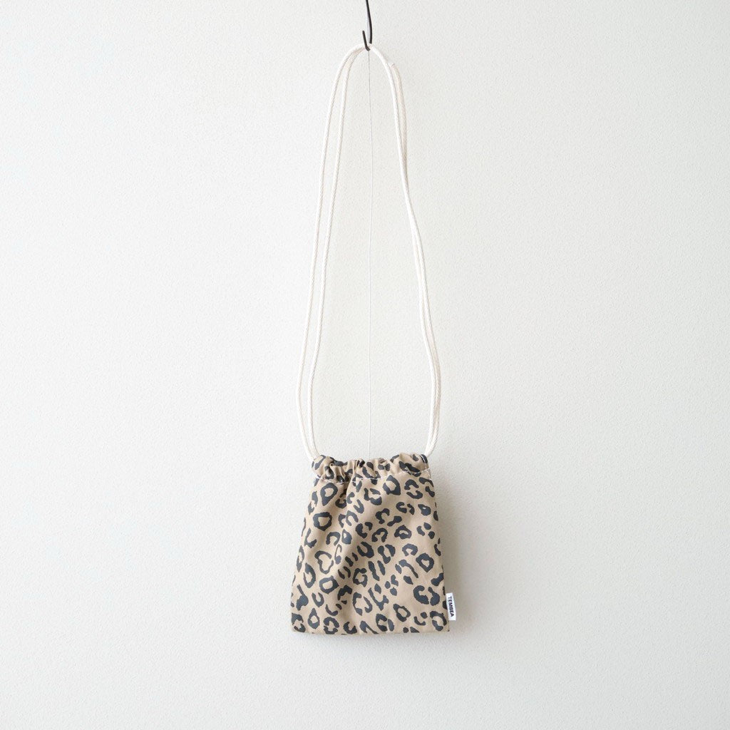 巾着POCHETTE #LEOPARD/KHAKI [TMB-2137A]