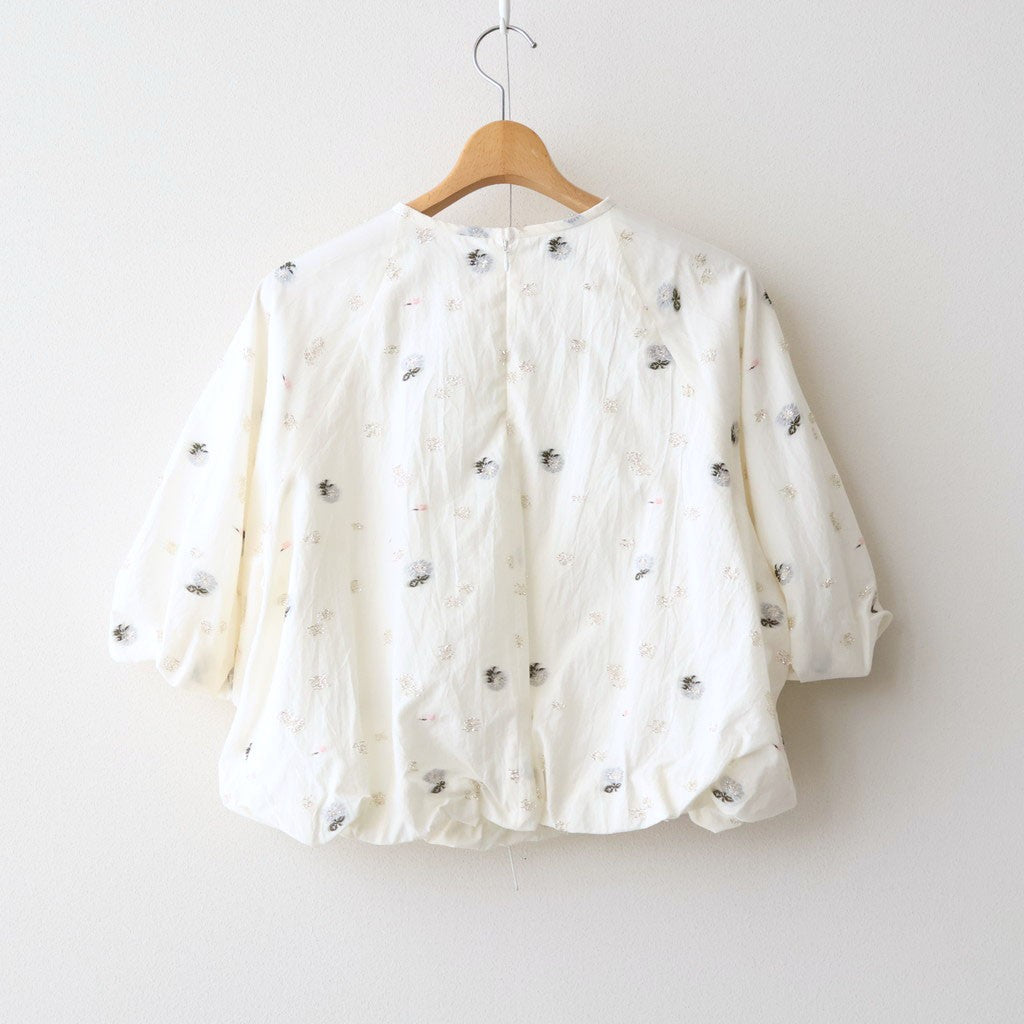 balloon sleeve pullover #komorebi WH [KJ507SS43]