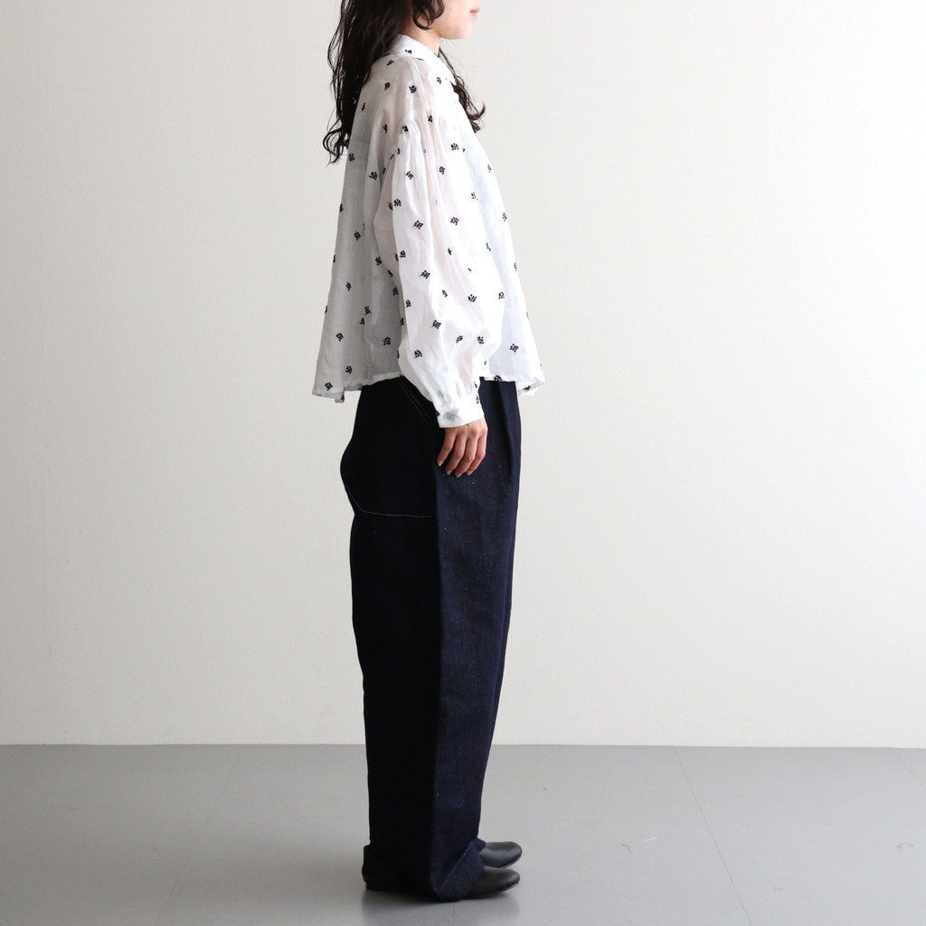 shirt blouse #ototsubu WH [KJ507SS46]