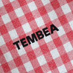 PAPER TOTE SMALL NEEDLE PUNCH #GINGHAM RED [TMB-2286H]