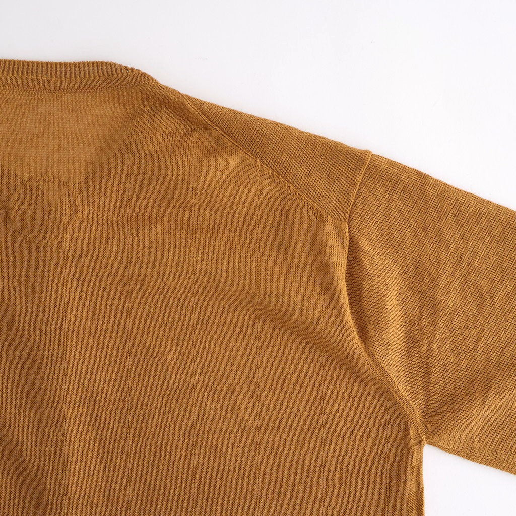 Fesca Linen Knit No Collared #MUS [A232261TK865]